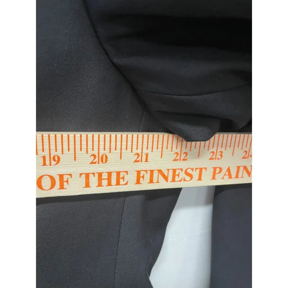 Caravelli Slim Men's Tuxedo Jacket in Black Size Medium, See Measurements